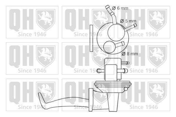 QUINTON HAZELL Polttoainepumppu QFP202